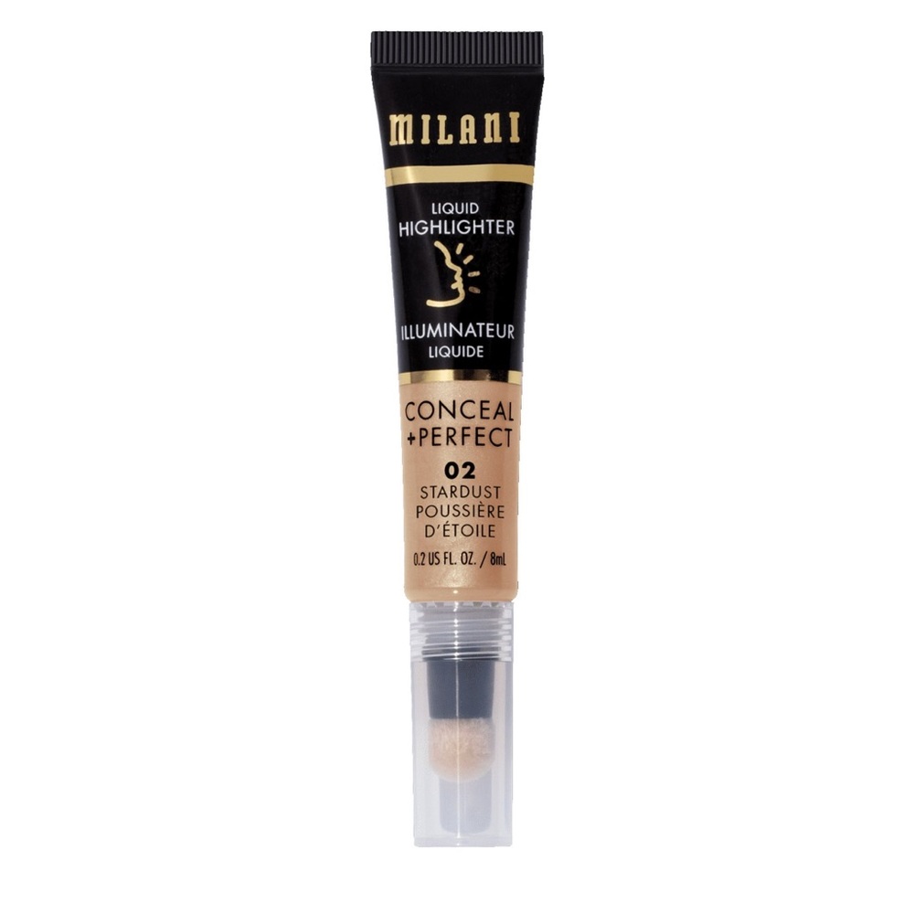 Milani Conceal + Perfect Liquid Highlighter - 02 Stardust 0.2 US FL. OZ./8mL